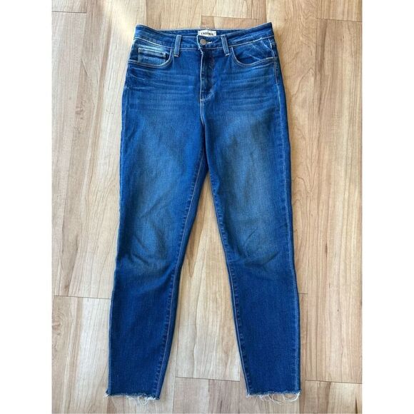 L’Agence Skinny Jeans raw Hem Womens - Picture 1 of 9